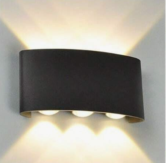 Modern Triple-Light Wall Sconce