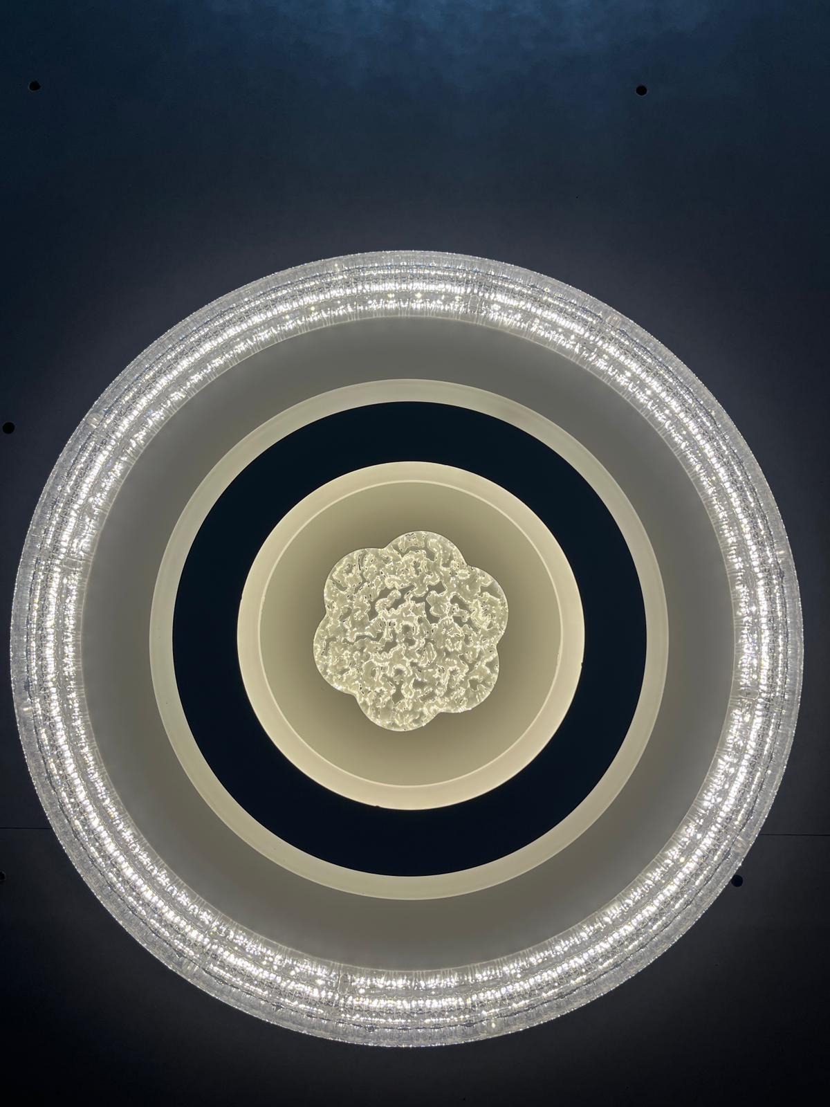Flower Crystal LED Ceiling Light