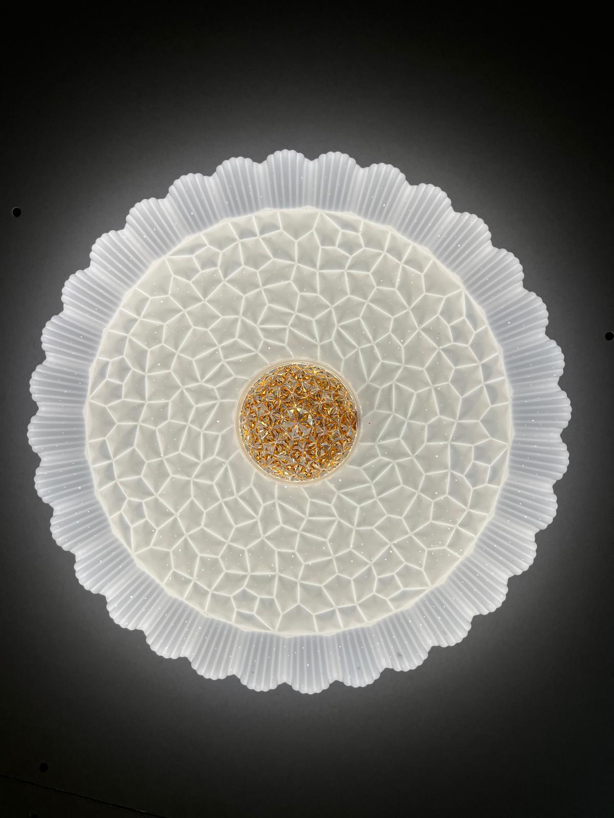 Flower Style Crystal LED Ceiling Light