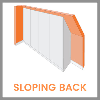 Sloping Back