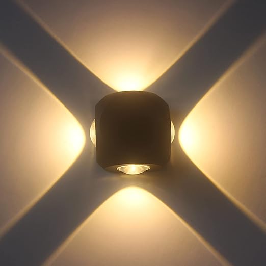 4 Sides Luminous Wall Light