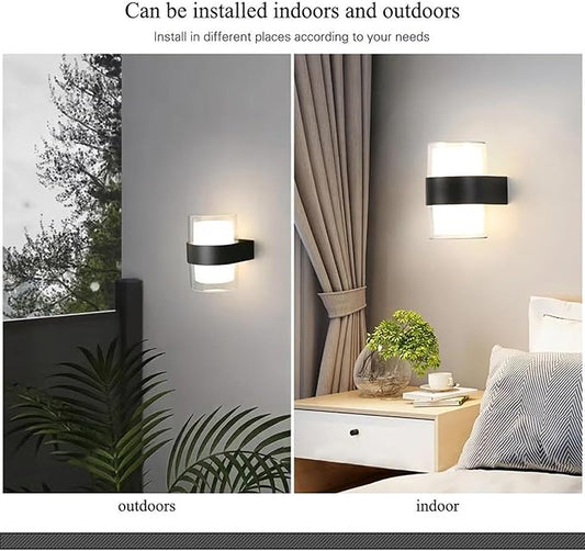 Modern Glass Wall Light