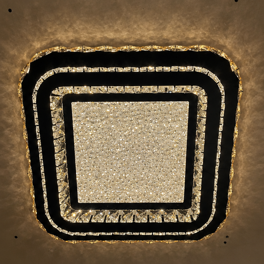 Crystal SQUARE LED Ceiling Light