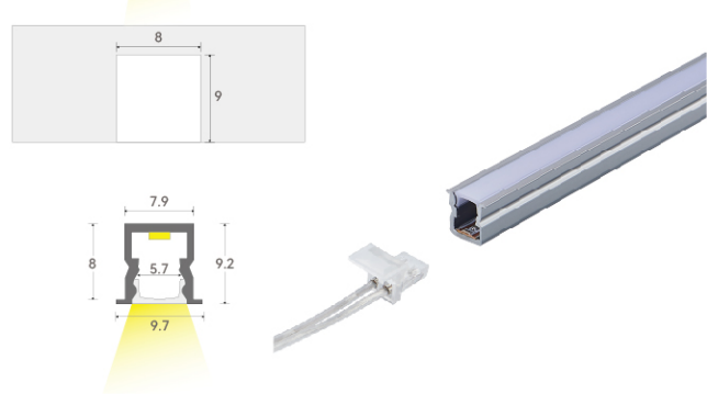 8mm & 10mm lamp light