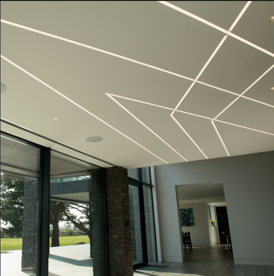 Plaster-board  Aluminum LED Profile 3 meter length